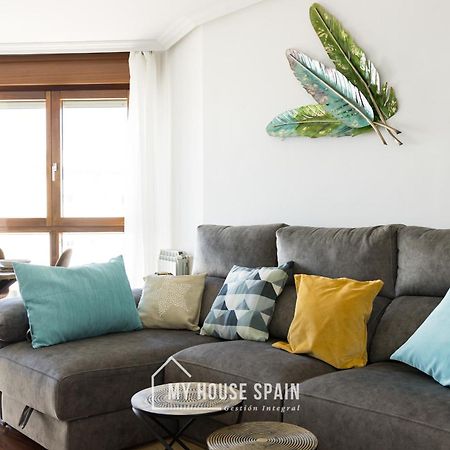 Myhousespain - Playa De Poniente, Con Vistas Al Mar Y Parking Gratuito Gijon Luaran gambar