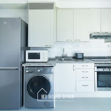 Myhousespain - Playa De Poniente, Con Vistas Al Mar Y Parking Gratuito Gijon Luaran gambar
